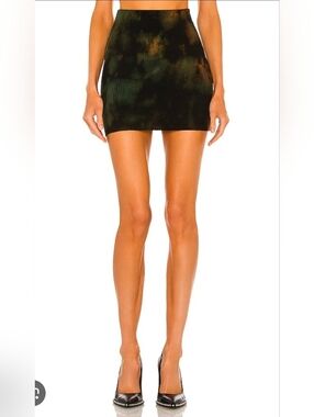 Cotton Citizen Ribbed Mini Skirt